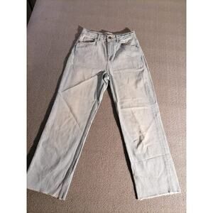 Zara Straight Leg Jeans Womens Light Wash‎ USA 4